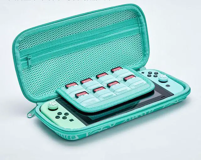 Alt view image 5 of 5 - Animal Crossing Carrying Case for Nintendo Switch Console & Accessories & Protector