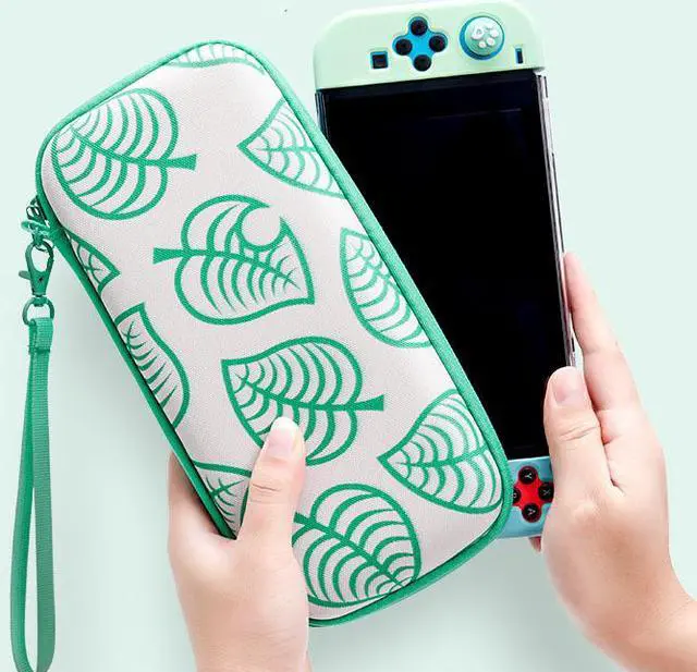 Alt view image 4 of 5 - Animal Crossing Carrying Case for Nintendo Switch Console & Accessories & Protector