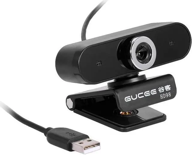 Alt view image 2 of 4 - CORN 480P HD98 Webcam 12MP Manual Focus Web Camera Built-in Microphone Drive-Free Plug&Play Camera for Desktop Laptop Black
