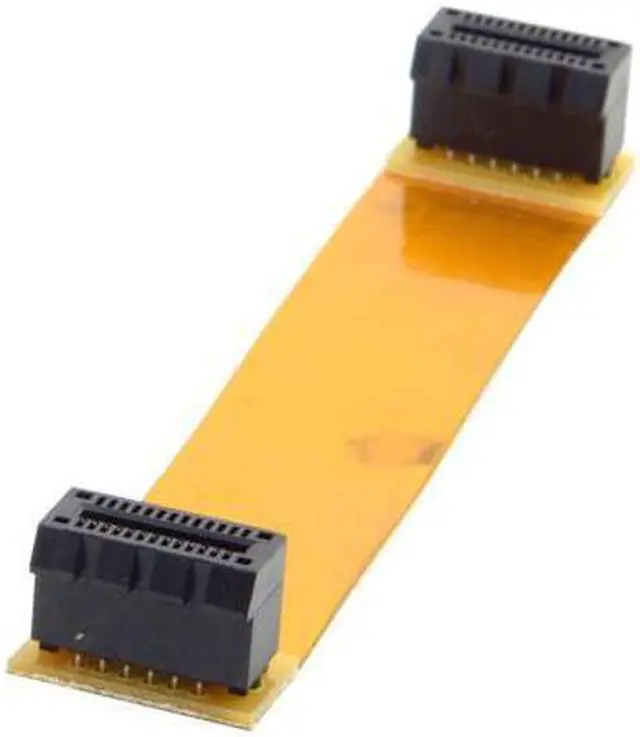 Alt view image 3 of 5 - Nvidia SLI Crossfire Interconnect Bridge Flex PCI-E Female to Female Cable