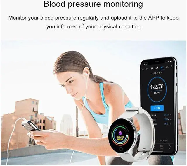 Alt view image 6 of 7 - CORN B10 1.3 inch TFT Screen Smart Bluetooth Smartwatch, Support Call Reminder / Heart Rate Monitoring / Blood Pressure Monitoring / Sleep Monitoring