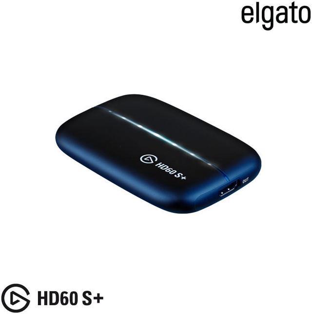 Elgato Game Capture HD60 S+, External USB 3.0 Type-C Device, 1080p60 via  HDMI, HDR10 Support, 4K Passthrough, Win/Mac.For PS4, Xbox One and Nintendo 