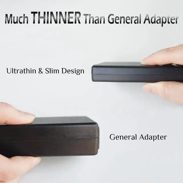Alt view image 6 of 7 - 70W Slim Universal Laptop Power Adapter Charger for Acer Asus Toshiba Dell Lenovo IBM HP Compaq Samsung Sony Gateway Fujitsu Ultrabooks Power Supply Cord W/DC 15v 16v 18.5v 19v 19.5v 20volt Output