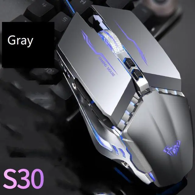 Main image of CORN 6 Buttons 3200DPI Gaming Mouse, 4-Color Breathing Lights