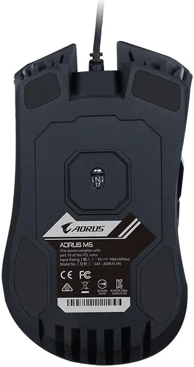 Alt view image 4 of 6 - GIGABYTE AORUS M5 16000DPI RGB Gaming Mouse