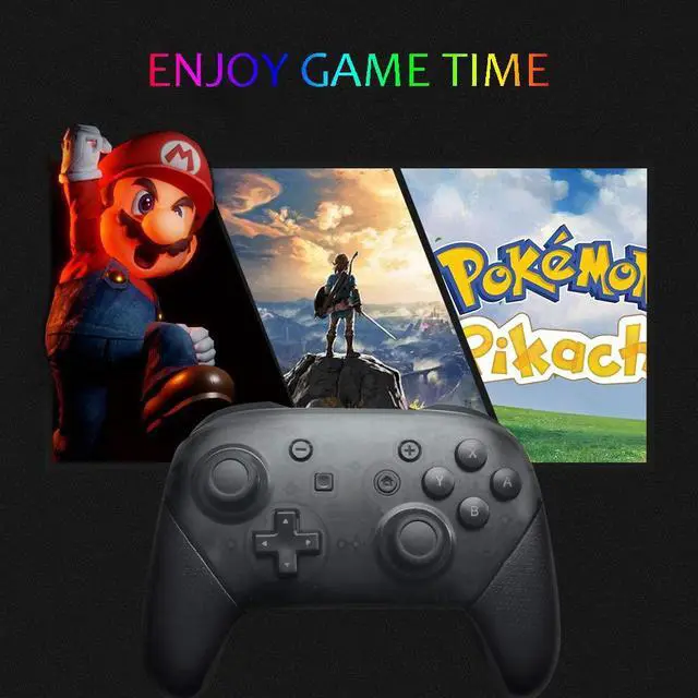 Alt view image 5 of 7 - CORN Switch Pro Controller Bluetooth Wireless Gamepad Joystick for NS Switch Console Support Somatosensory Vibration Screenshot Axis For Nintendo Switch Controller(Not Official Controller)