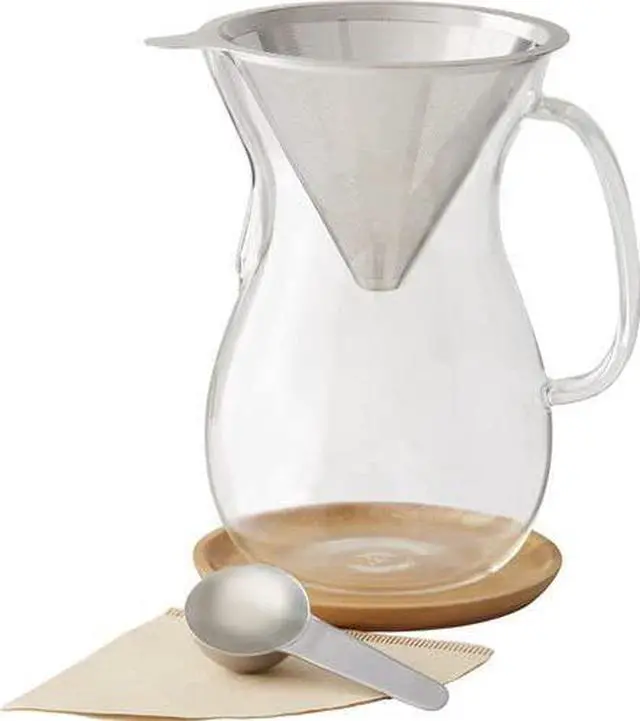 Main image of Caribou 8 Cup Pour-Over Coffee Brewer by Caribou Coffee (6 Cup)