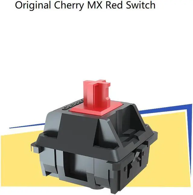 Alt view image 2 of 5 - iKBC X GUNDAM  RX-78-2 Limited Version Cherry MX Red USB Wired Mechanical Gaming Keyboard( Mouse Pad is Not Included)