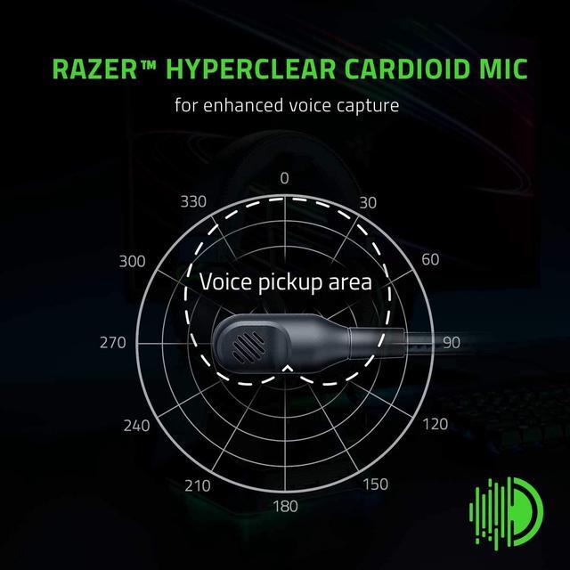 Alt view image 6 of 8 - Razer BlackShark V2 X Gaming Headset: 7.1 Surround Sound Capable - 50mm Drivers - Memory Foam Cushion - for PC, PS4, Nintendo Switch - 3.5mm Headphone Jack - Classic Black