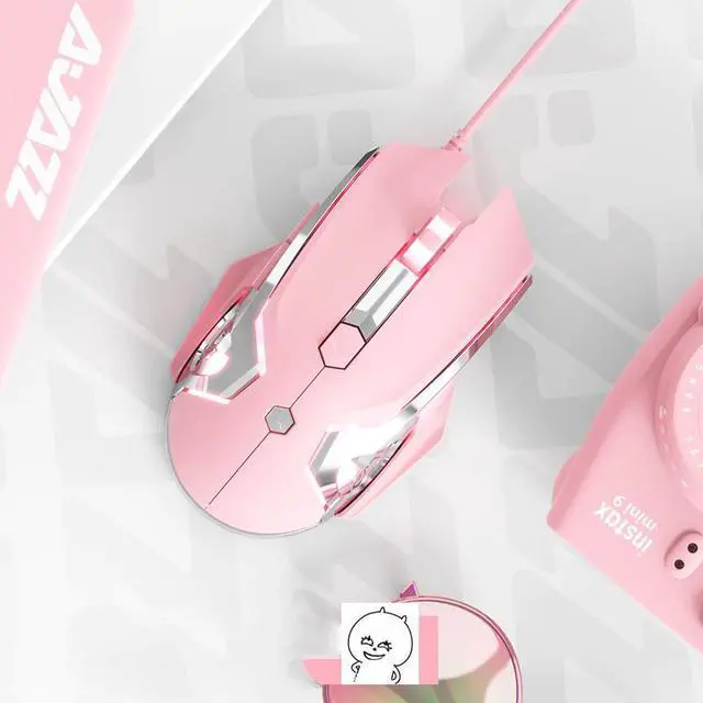 Alt view image 4 of 6 - A-jazz AJ120 Pro 3200DPI Programmable USB Wired Optical Gaming Mouse