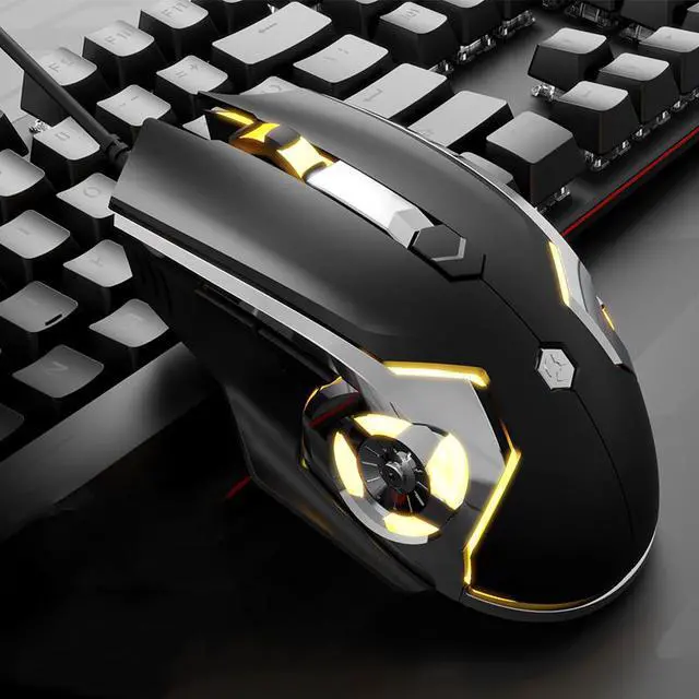 Main image of A-jazz AJ120 Pro 3200DPI Programmable USB Wired Optical Gaming Mouse