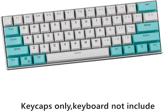 Main image of CORN 61 Key Layout OEM Profile PBT Thick Keycaps for 60% Mechanical Keyboard for RK61,GANSS ALT61,IKBC poker,Annie PRO,GH60,iqunix f60