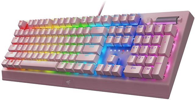 Alt view image 5 of 10 - Razer BlackWidow V3 Mechanical Gaming Keyboard: Green Mechanical Switches - Tactile & Clicky - Chroma RGB Lighting - Compact Form Factor - Programmable Macro Functionality - USB Passthrough - Quartz