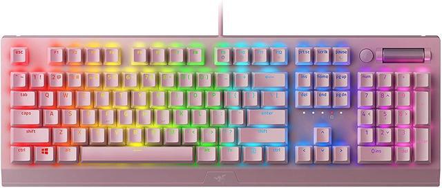 Alt view image 2 of 10 - Razer BlackWidow V3 Mechanical Gaming Keyboard: Green Mechanical Switches - Tactile & Clicky - Chroma RGB Lighting - Compact Form Factor - Programmable Macro Functionality - USB Passthrough - Quartz