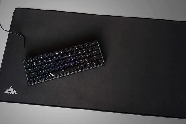 Alt view image 6 of 7 - Asceny One - 60% Mechanical Keyboard, True RGB Lights, Spill Proof,Wired Budget 60% Keyboard (Gateron Blue)