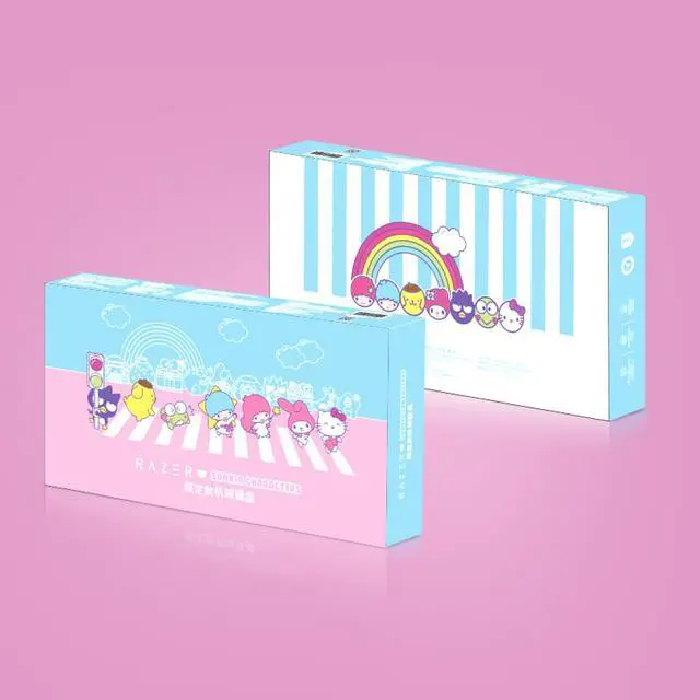 Alt view image 6 of 7 - Razer HelloKitty I SANRIO Pink Wired Keyboard Exclusive 87 Key Backlit Mechanical Keyboard