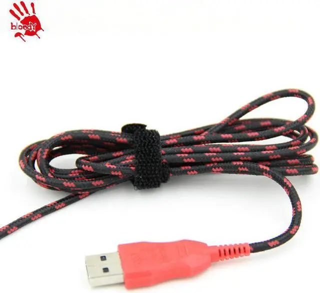 Alt view image 5 of 5 - A4tech Bloody A90 light strike micro switch professional gaming mouse