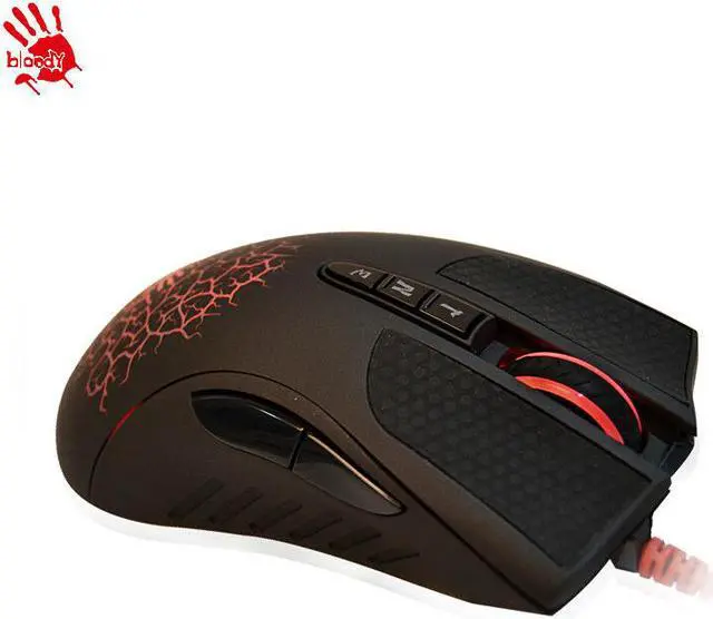 Alt view image 2 of 5 - A4tech Bloody A90 light strike micro switch professional gaming mouse