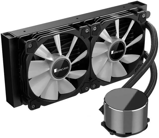 Alt view image 4 of 5 - SHADOW 240 Addressable RGB/ARGB Liquid Cooling System - Support Intel LGA1200/2011/115X/775; AMD FM2+/FM1/AM4/AM3/AM2+/AM2