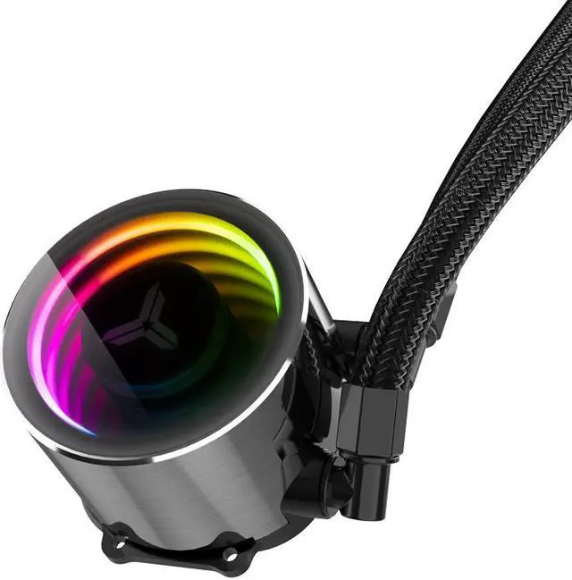Alt view image 3 of 5 - SHADOW 240 Addressable RGB/ARGB Liquid Cooling System - Support Intel LGA1200/2011/115X/775; AMD FM2+/FM1/AM4/AM3/AM2+/AM2