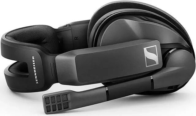 Alt view image 6 of 6 - Sennheiser GSP 370 Over-Ear Wireless Gaming Headset, Low-Latency Bluetooth,Noise-Cancelling Mic, Flip-to-Mute, Audio Presets - PC, Mac, Windows, and PS4 Compatible - Black