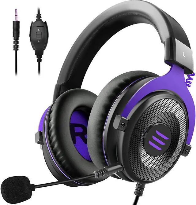 Main image of EKSA E900 Gaming Headset - Xbox one Headset Wired Gaming Headphones with Noise Canceling Mic, Over Ear Headphones Compatible with PS4 Controller, PC, Xbox one, Laptop
