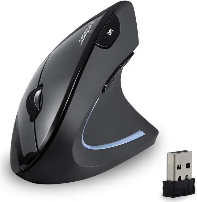 Main image of Perixx PERIMICE-713 Wireless Ergonomic Vertical Mouse - Right Handed Design - Nano USB Receiver