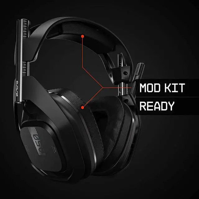 Alt view image 2 of 13 - ASTRO Gaming A50 Wireless + Base Station for PlayStation 5, PlayStation 4 & PC - Black/Silver