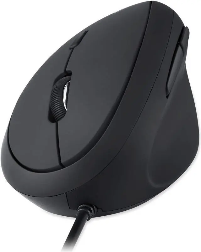Main image of Perixx PERIMICE-519 Wired Ergonomic Vertical Mouse - Portable Small Design - 105x67x58 mm - Right Handed Black