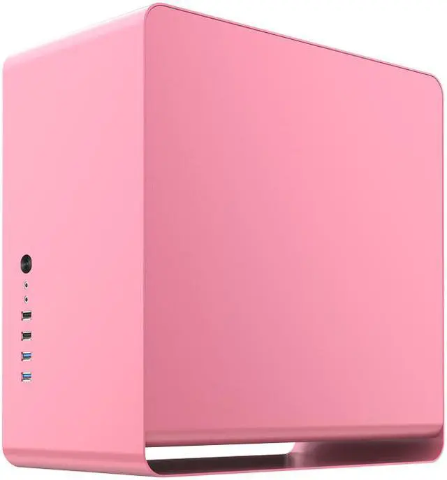 Alt view image 4 of 4 - UMX3 Micro-ATX  mATX/ITX Computer Case Aluminum Tempered Glass Desktop Chassis  (Window version)