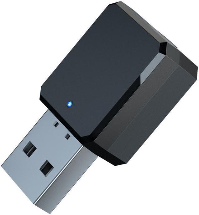 USB Bluetooth Adapter, USB Bluetooth 5.0 Dongle for PC Laptop Desktop  Computer, Compatible with Windows 10/8.1/8/7 to Connect Bluetooth
