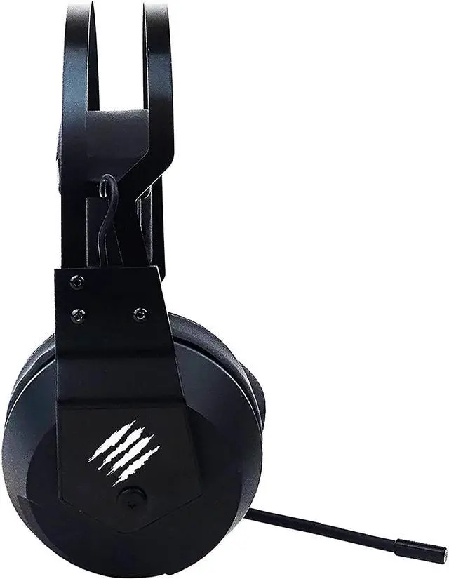 Alt view image 3 of 6 - Mad Catz The Authentic F.R.E.Q. 2 Wired Gaming Headset with 40mm Neodymium Drivers, 3.5mm connection Compatible with PC, Mac, PS4, Xbox One as well as mobile and smart devices(AF13C1INBL000-0)