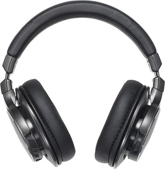 Alt view image 4 of 6 - Audio-Technica ATH-DSR7BT Bluetooth Wireless Over-Ear Headphones with Pure Digital Drive, Exclusive 45 mm True Motion Drivers, Built-In Controller and Microphone, Black