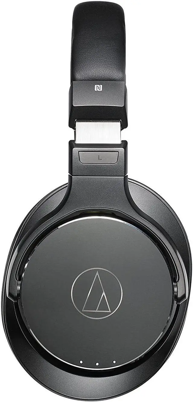 Alt view image 5 of 6 - Audio-Technica ATH-DSR7BT Bluetooth Wireless Over-Ear Headphones with Pure Digital Drive, Exclusive 45 mm True Motion Drivers, Built-In Controller and Microphone, Black
