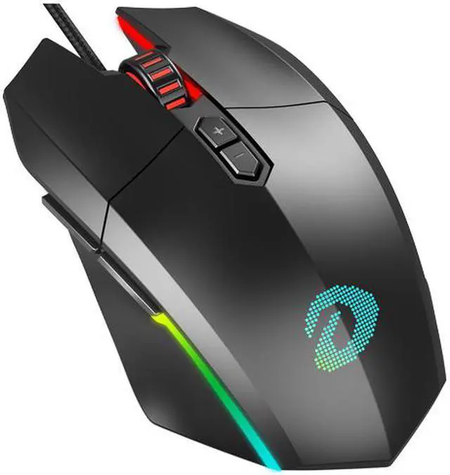 Alt view image 2 of 2 - Dareu EM910 gaming mouse 75g lightweight, soft-wired mice pmw3336 8000 dpi 30 million click times