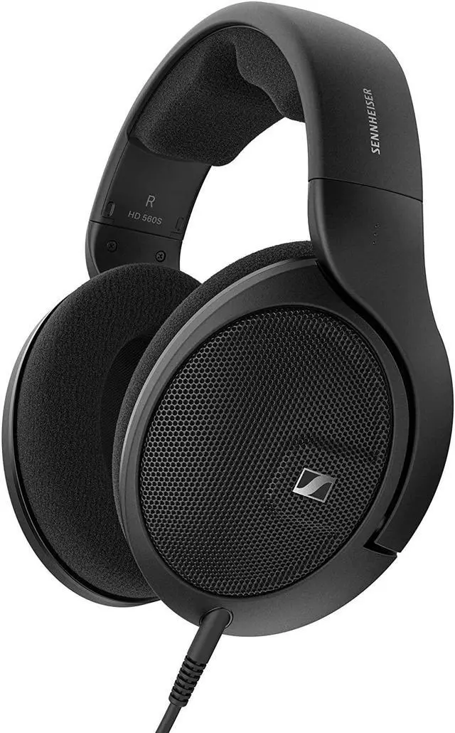 Main image of Sennheiser HD 560 S Over-The-Ear Audiophile Headphones - Neutral Frequency Response, E.A.R. Technology for Wide Sound Field, Open-Back Earcups, Detachable Cable, (Black) (HD 560S)