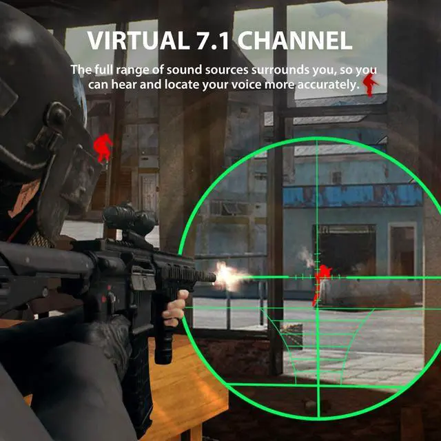 Alt view image 3 of 6 - YOWU Cat Ear Headphone 3G Wireless Bluetooth 5.0 Foldable Gaming Headset with 7.1 Surround Sound,40mm Drivers,Built-in Mic & Customizable Lighting and Effect via APP