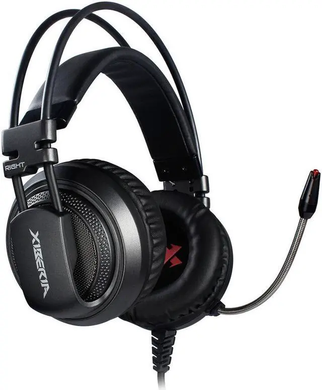 Alt view image 2 of 4 - XIBERIA V10 PC Gaming Headphones Over-ear 3.5mm Headset with Microphone