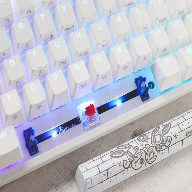 Alt view image 4 of 4 - Ducky One 2 Mini RGB LED 60% Double Shot PBT Gaming Mechanical Keyboard - Cherry MX Switches