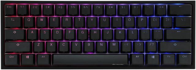Ducky One 2 Mini RGB LED 60% Double Shot PBT Gaming Mechanical 