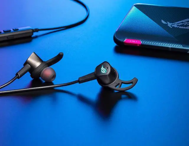 Alt view image 2 of 4 - ASUS ROG CETRA II in-Ear Gaming Headphoness with noise suppression microphone, Active Noise Cancelation (ANC), Aura Sync RGB lighting, and USB-C connector