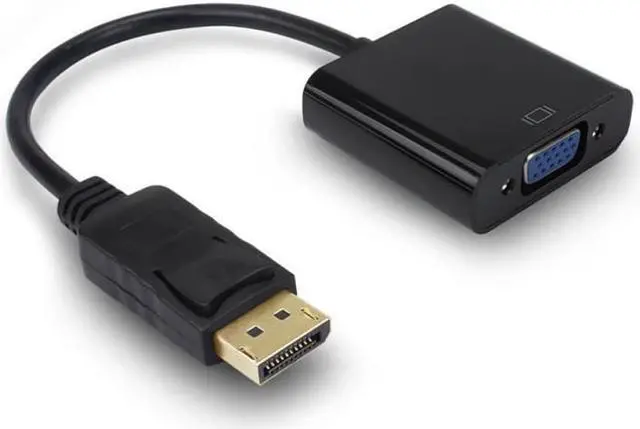 Alt view image 4 of 4 - CORN Display Port to VGA Display Port DP Male To VGA Female Cable Adapter Converter Hot Sale-3 Pack