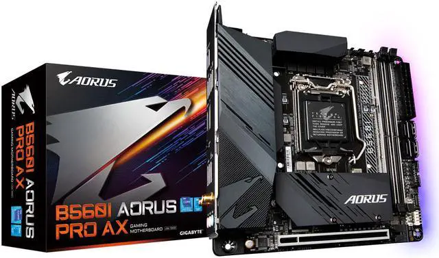 Used - Very Good: GIGABYTE B560I AORUS PRO AX 11/10th LGA1200