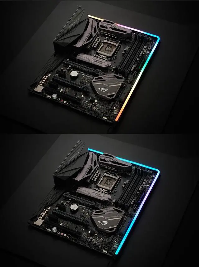 Alt view image 3 of 7 - 550mm ARGB Symphony Chassis LED Strips, 38 LED Lights, 600mm Digital-RGB Motherboard Adapter, 3Pin PC Computer Chassis Controller 5v, Suitable for ARGB Chassis, Controllers, Motherboards (5V 3pin), Et