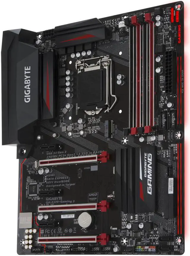 Alt view image 2 of 4 - GIGABYTE GA-Z270-Gaming 3 Motherboard, Supports 7th/ 6th Processor
