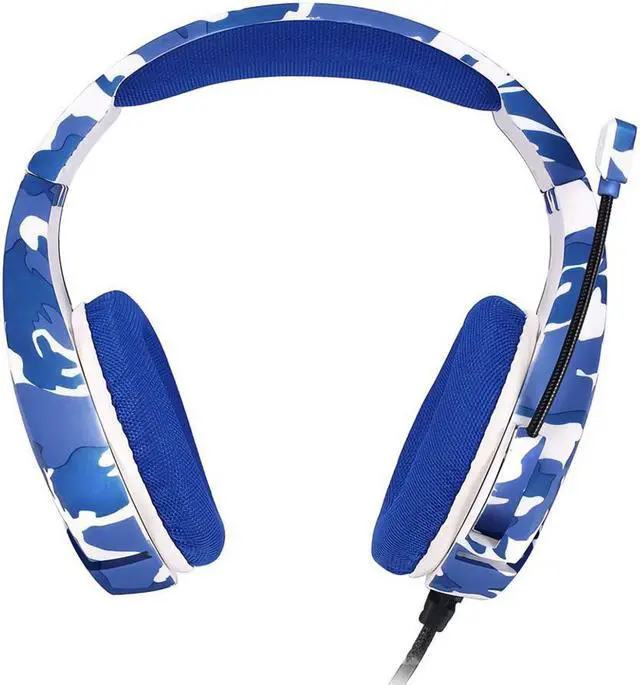 Alt view image 2 of 6 - CORN J10 Wired Gaming Headset with Noise Cancelling Mic, 3.5mm+USB 40mm Drive Headphone, RGB LED Light for Computer Phone New Xbox One Laptop