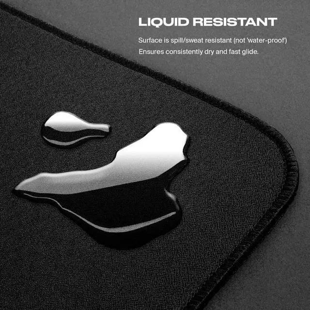 Alt view image 2 of 7 - Dash L Pro Gaming Hybrid Cloth Mouse Pad, Anti Slip, Fast Surface