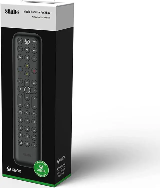 Alt view image 5 of 5 - 8Bitdo Media Remote for Xbox One, Xbox Series X and Xbox Series S (Long Edition, Infrared Remote)