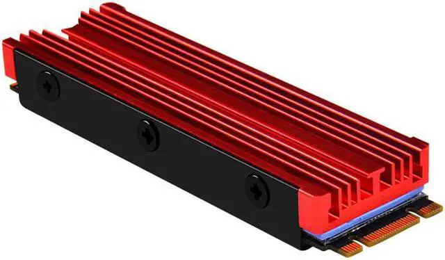 Main image of NVME NGFF M.2 SSD Heat Sink Aluminum NGFF M.2 2280 Thermal Conductivity Silicon Wafer Cooling Heatsink