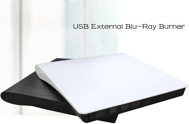 Main image of Corn Premium External USB 3.0 UHD 4K Blu-Ray Burner Super Drive for Desktop, Notebook,MAC (White)